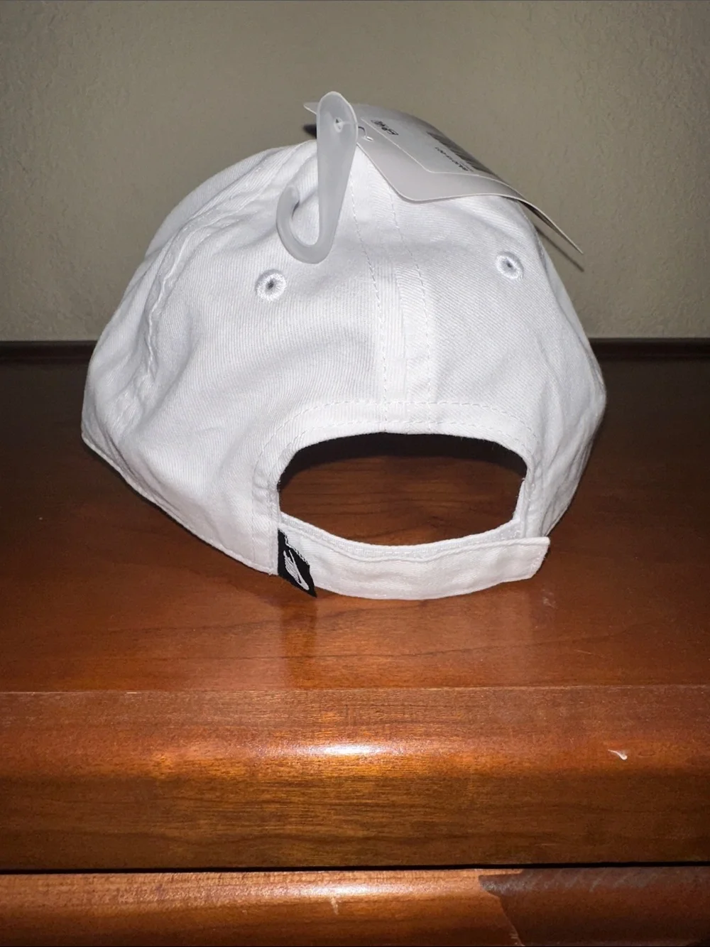 NWT Nike Club Cap 100% Cotton Child White (5-7)
